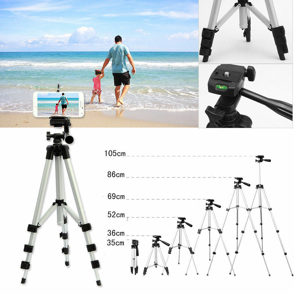 Professional Camera Tripod Stand Holder Mount For Cell Phone