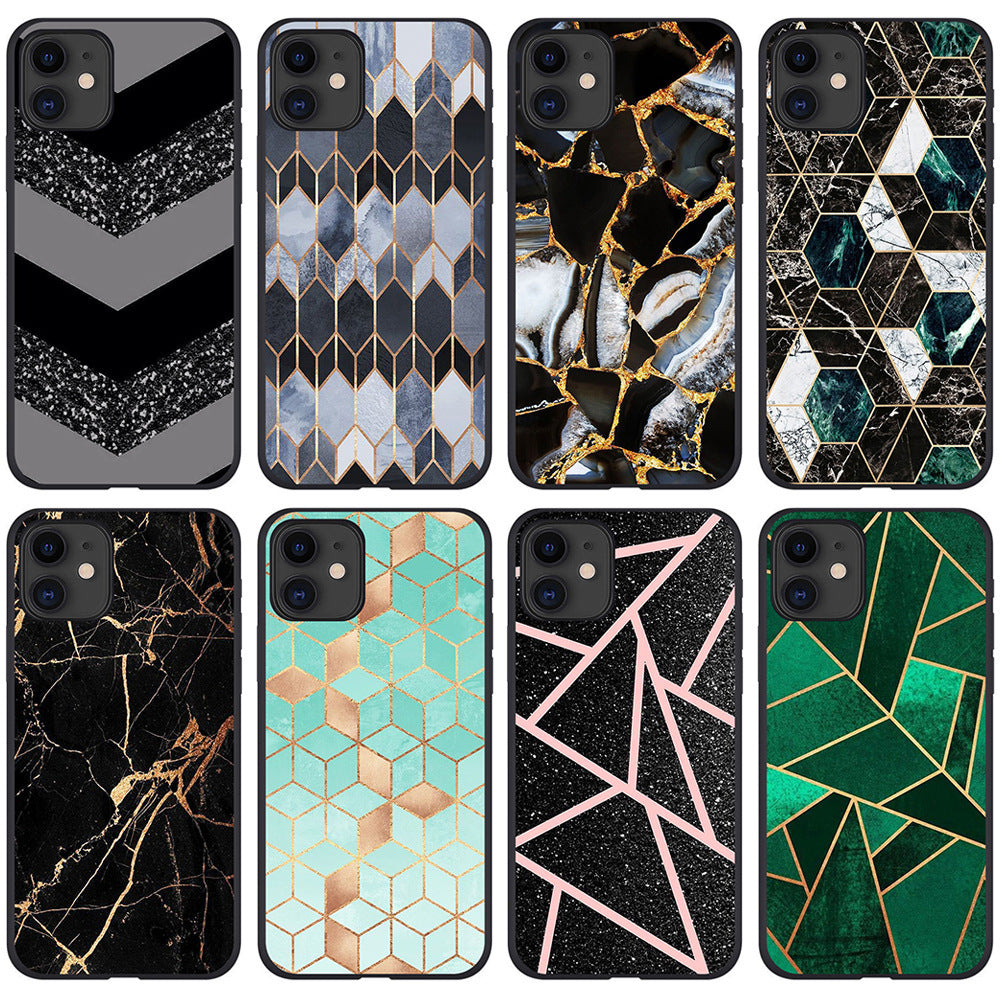 Fashion Painted Marble Pattern Phone Case