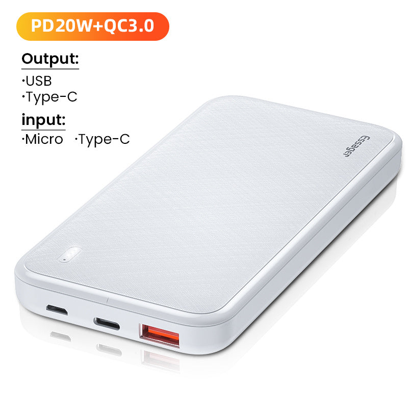 Essager Power Bank Portable Charging External Battery