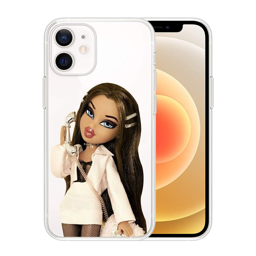 Cute Girl Doll Mobile Phone Case