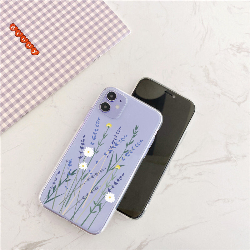 Personalized Trendy Flower Colored Mobile Phone Shell